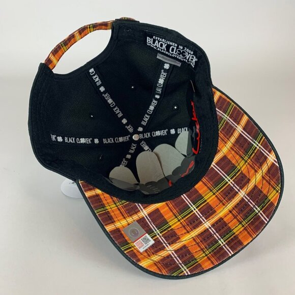 Arizona State Sun Devils NCAA Black Clover Relaxed Fit Strapback Hat New - Picture 4 of 5